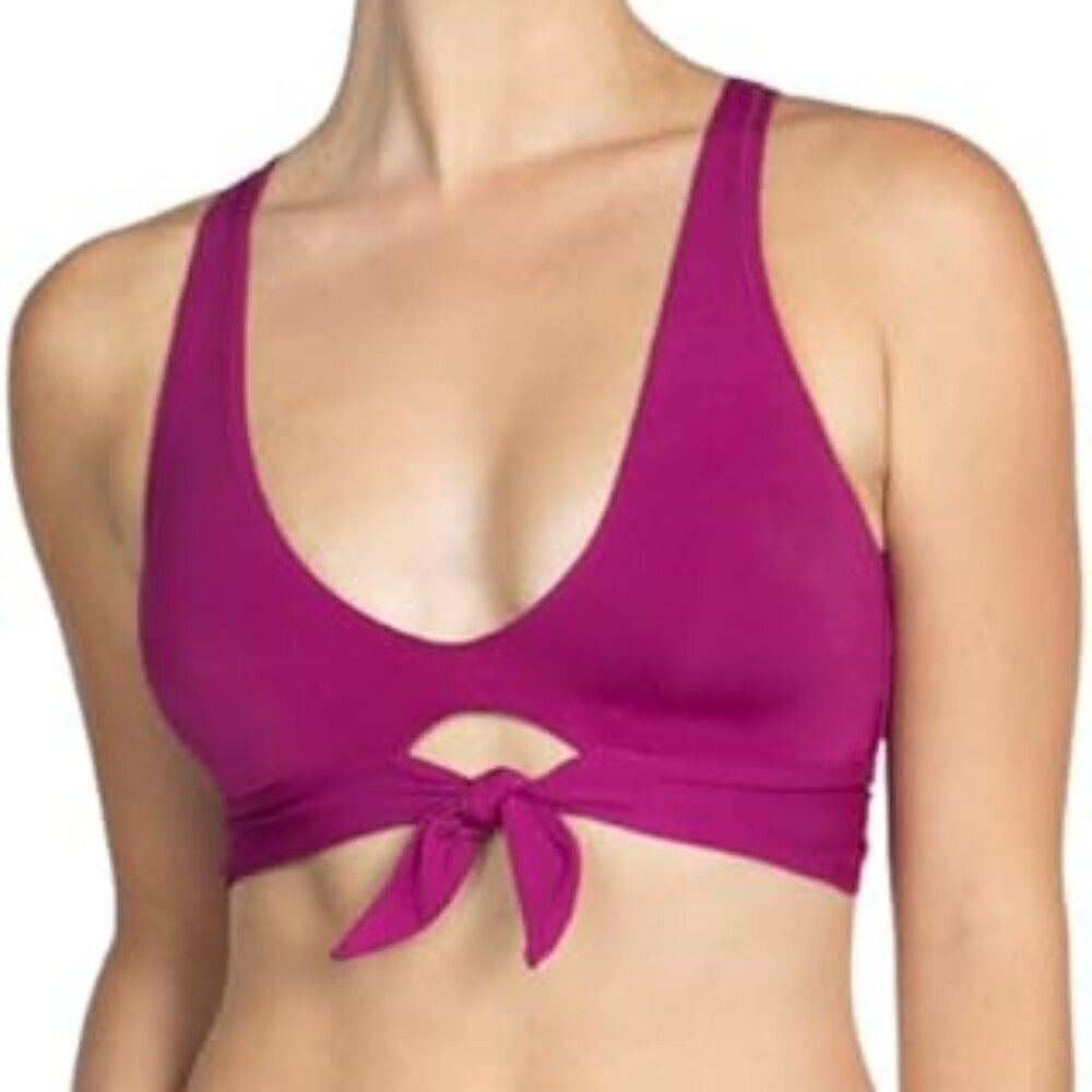 Robin Piccone Ava Over-The-Shoulder Top, New, XS Top Only